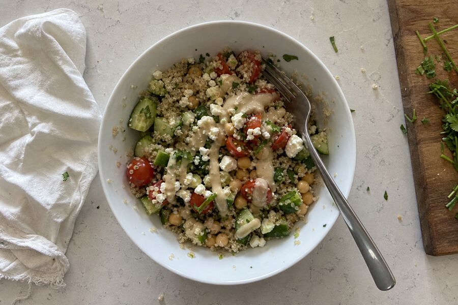 Mediterranean Grain Bowl