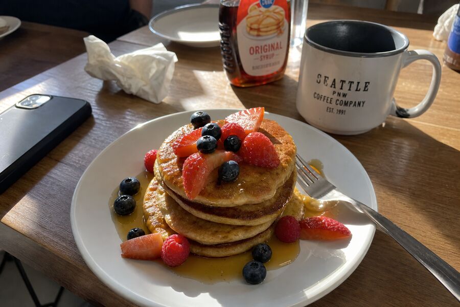 Protein Pancake Stack